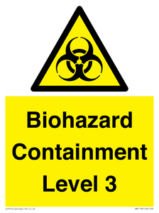 Biohazard  Containment Level 3